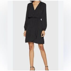 Joie Dress XS Sheer Silk Black